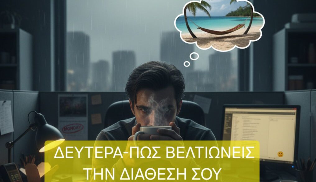 Δευτέρα. Πώς να βελτιώσεις την διάθεσή σου