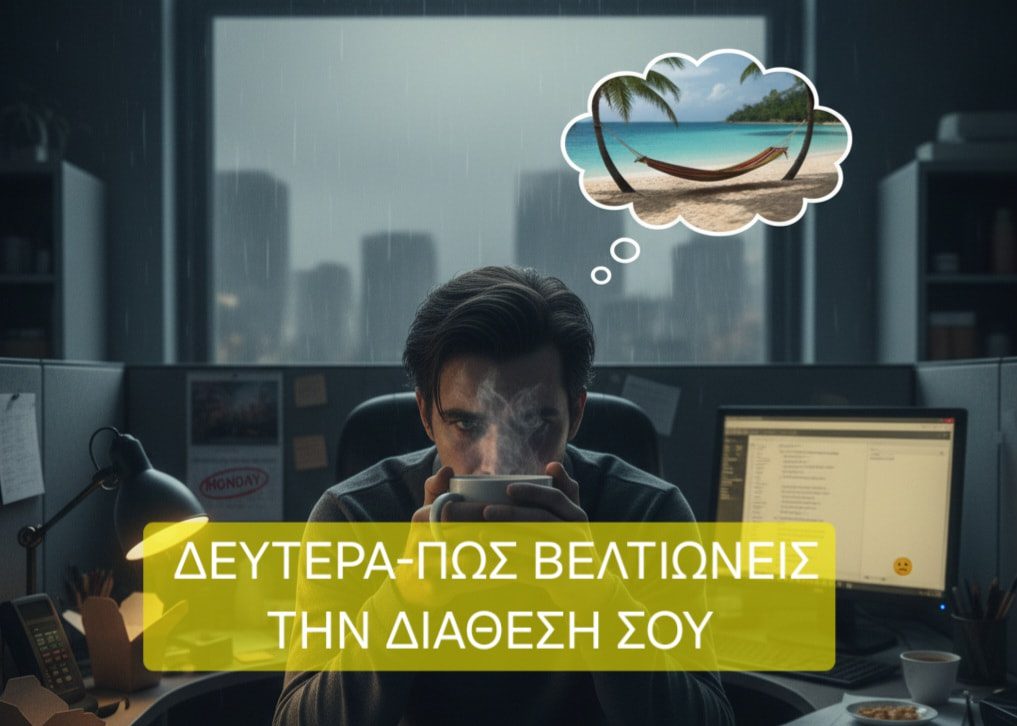 Δευτέρα. Πώς να βελτιώσεις την διάθεσή σου