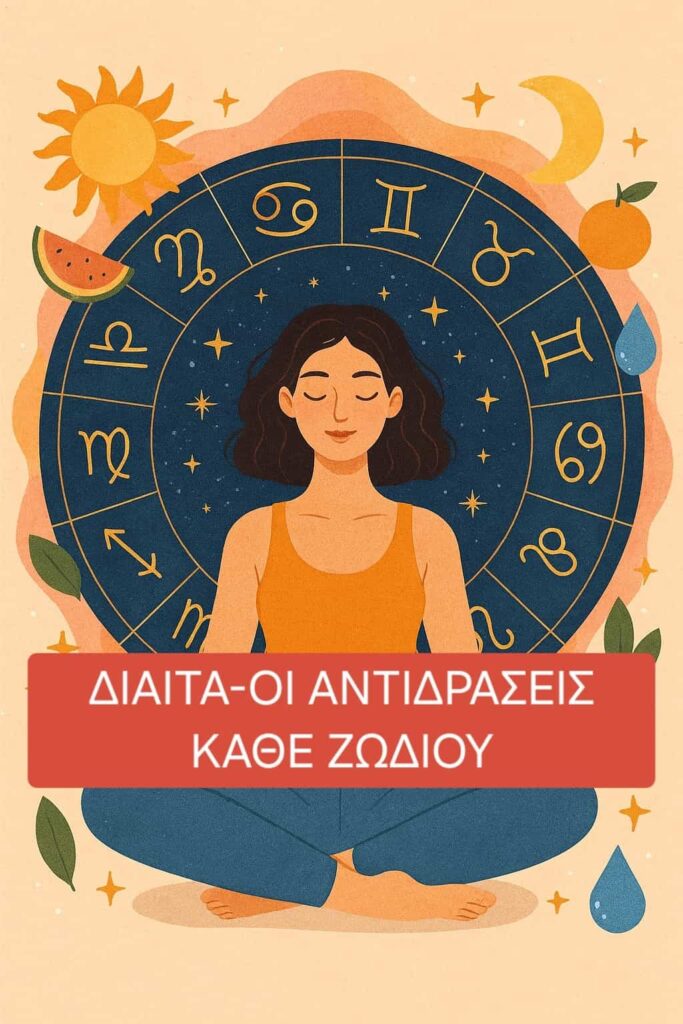 Δίαιτα οι αντιδράσεις κάθε ζωδίου
