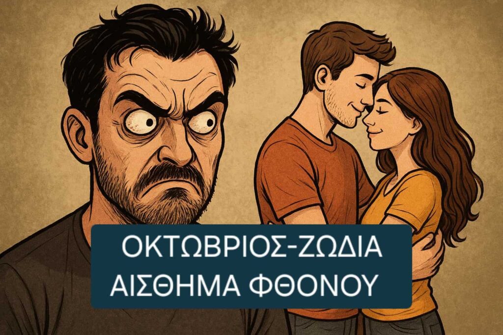 Οκτώβριος-Ζώδια. Αίσθημα φθόνου