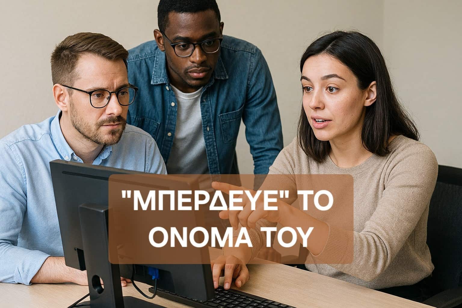 "Μπέρδευε" το όνομά του