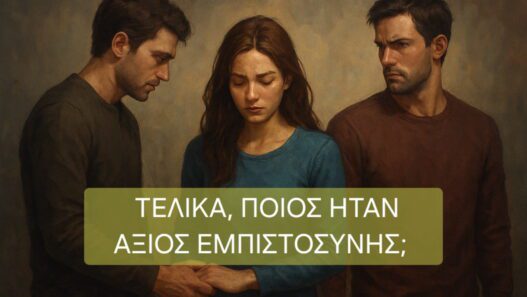 Τελικά ποιος ήταν άξιος εμπιστοσύνης