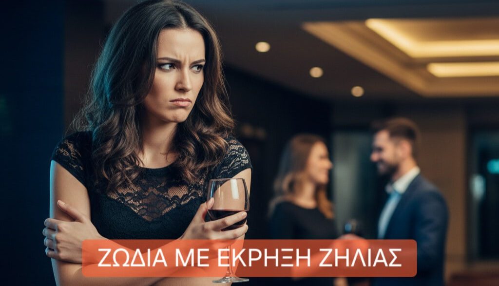 Ζώδια με έκρηξη ζήλιας