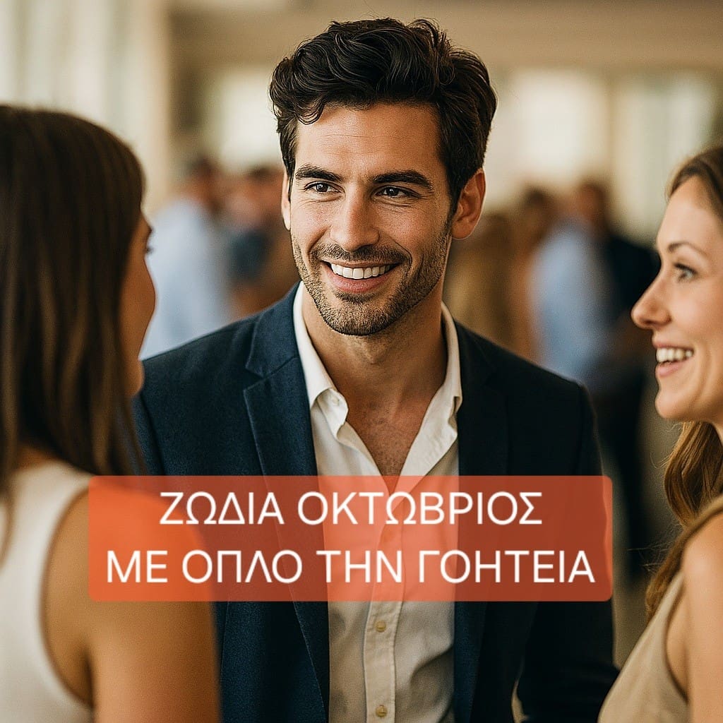 Ζώδια Οκτώβριος. Με όπλο την γοητεία