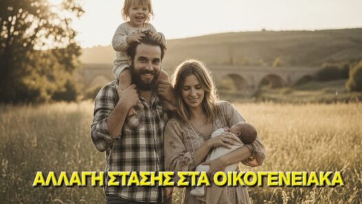 Αλλαγή στάσης στα οικογενειακά