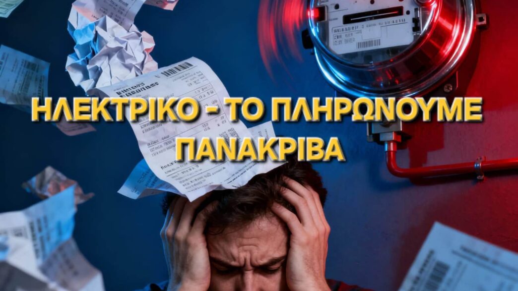 Ηλεκτρικό, το πληρώνουμε πανάκριβα