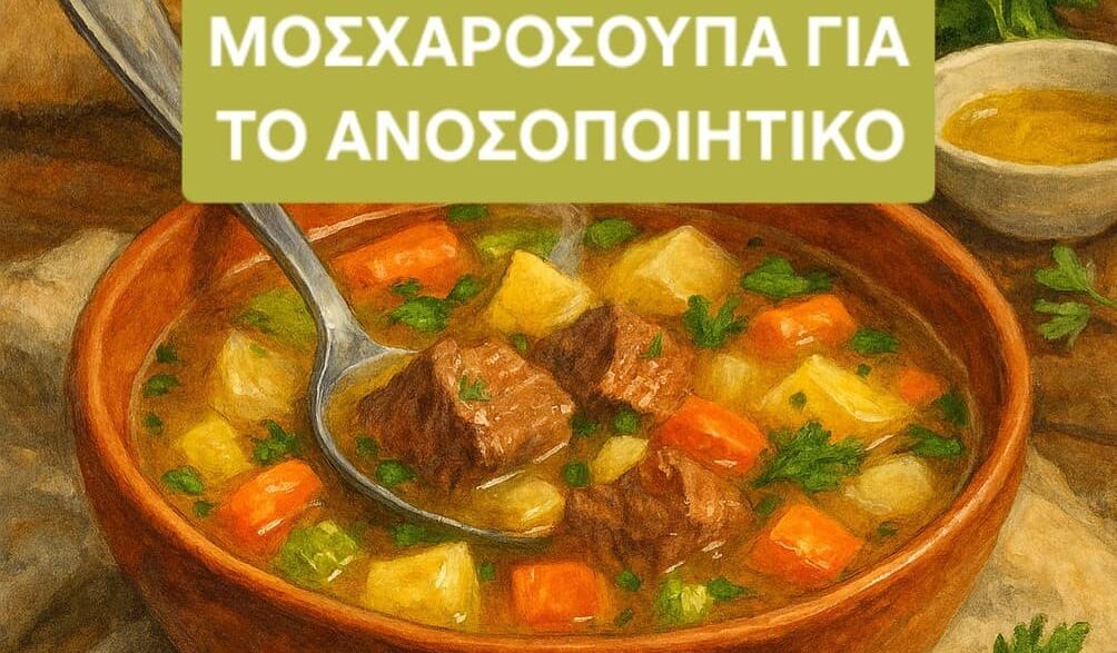 Μοσχαρόσουπα για το ανοσοποιητικό